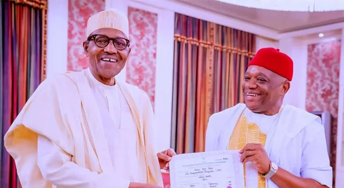Orji Uzor Kalu and President Buhari