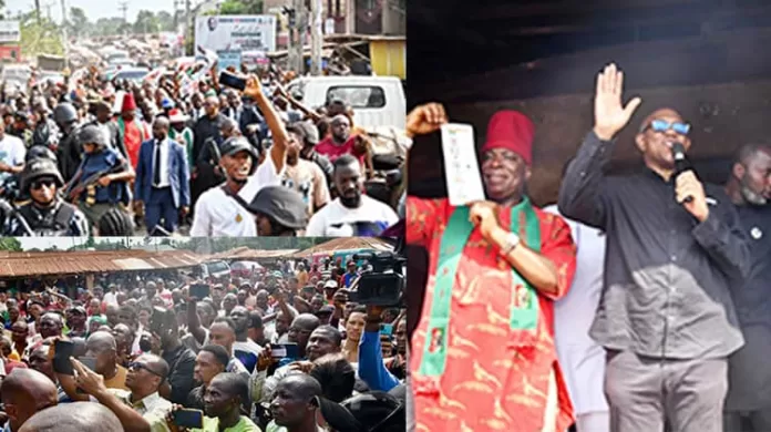 Peter Obi in Enugu