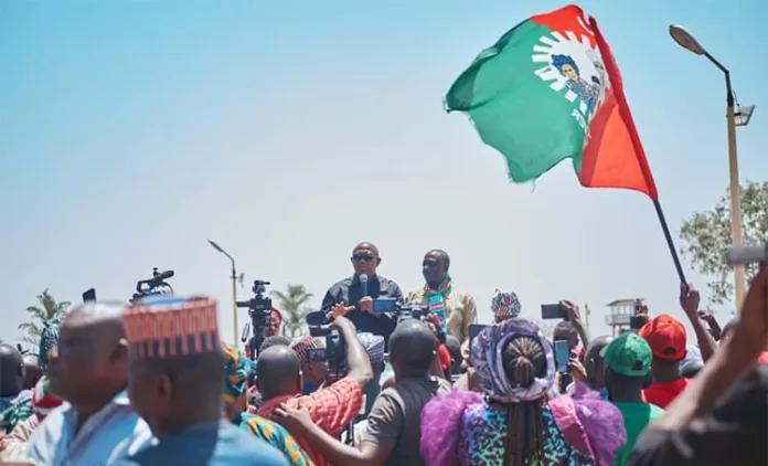 Peter Obi in Jos