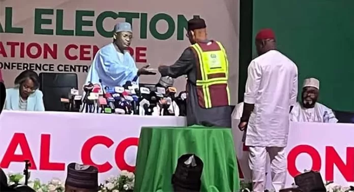 Submission of Election Result