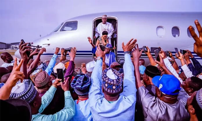 Bola Ahmed Returns to Nigeria From France
