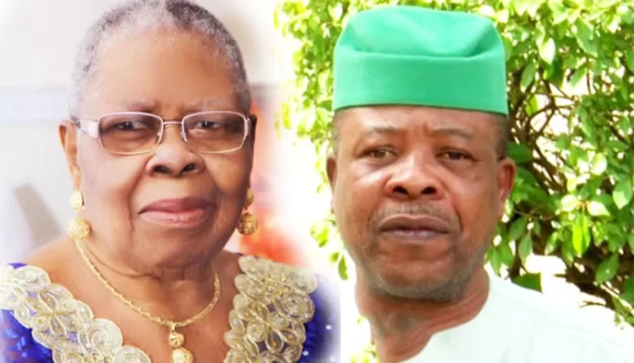 Emeka Ihedioha and His Mother