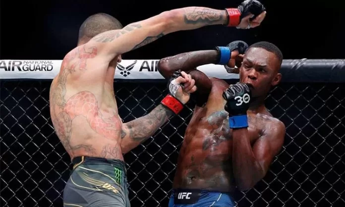 Israel Adesanya and Alex Pereira