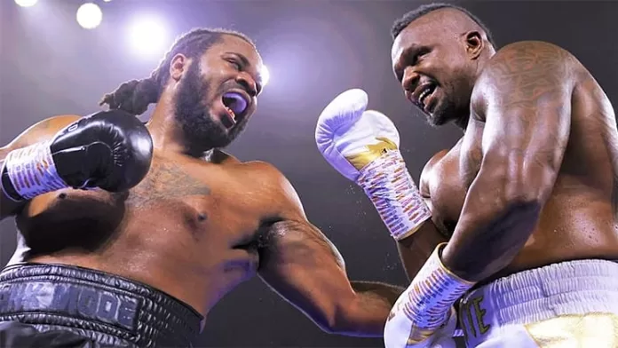Jermaine Franklin and Anthony Joshua