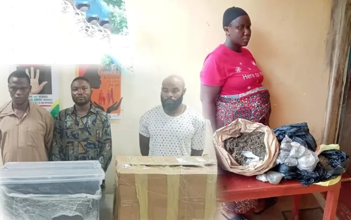 NDLEA Arrest Pregnant Woman2 NDLEA Arrest Pregnant Woman2