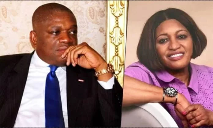 Orji Uzor Kalu and his Wife