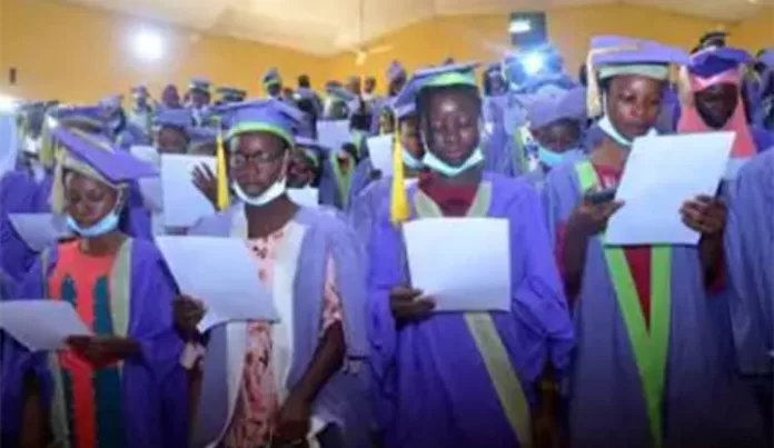 Oyebanji at EKSU Graduation Ceremony