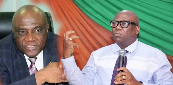 Richard Akinnola and Bayo Onanuga