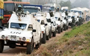 UN Military Vehicles in Nigeria