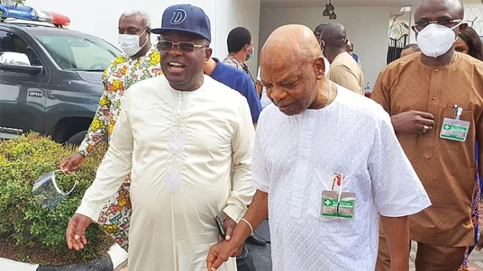 Dave Umahi and Arthur Eze