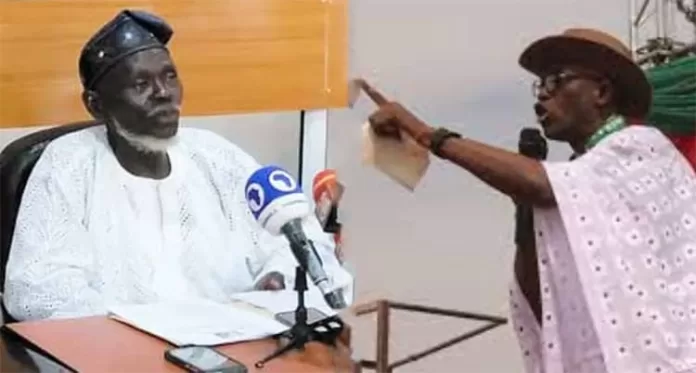 Lamidi Apapa and Julius Abure