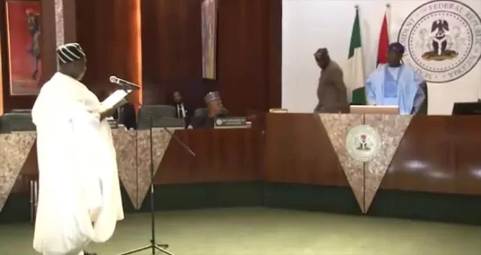 George Akume Sworn in by Tinubu