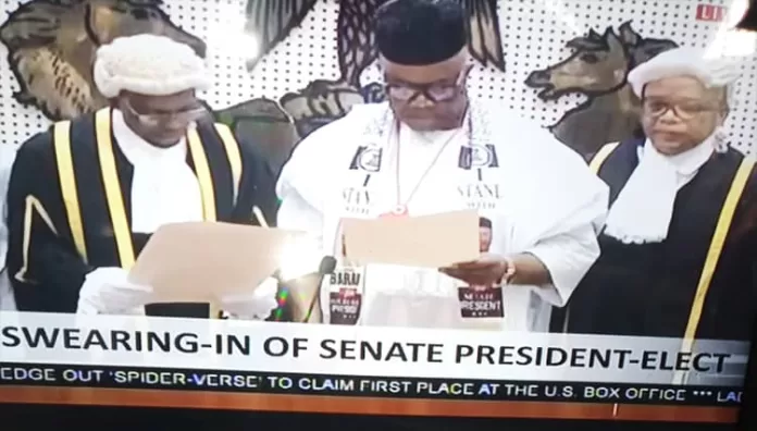 Godswill Akpabio Swearing-in