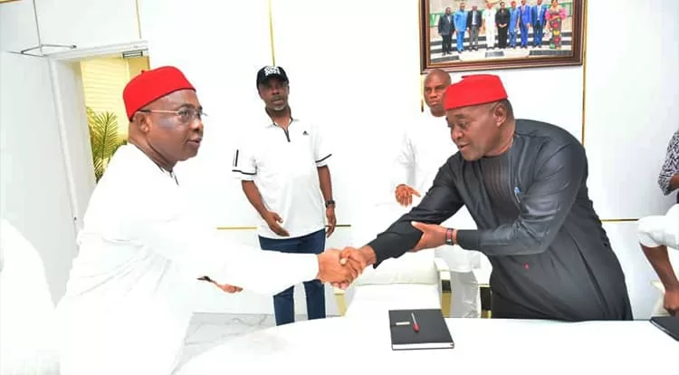 "We Are Joining APC Because Of Uzodinma", Say Defecting PDP Executives; Commend Governor For ...