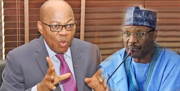 Mahmoud Yakubu and Olisa Agbakoba