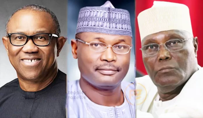 Yakubu - Atiku Abubakar and Peter Obi