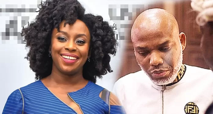 Chimamanda Adichie and Nnamdi Kanu