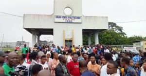 Osun State Poly Protest