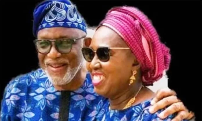 Rotimi and Betty Akeredolu