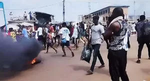 Traders In Enugu Clash