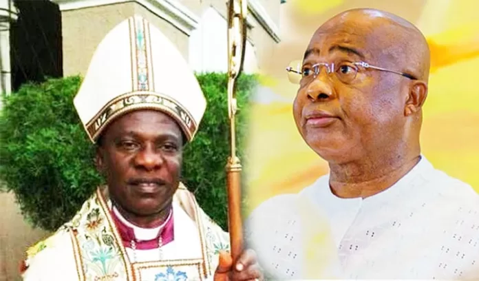 Bishop Okorafor and Hope Uzodimma