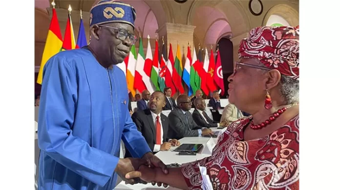 Bola Tinubu and Okonjo-Iweala Bola Tinubu and Okonjo-Iweala