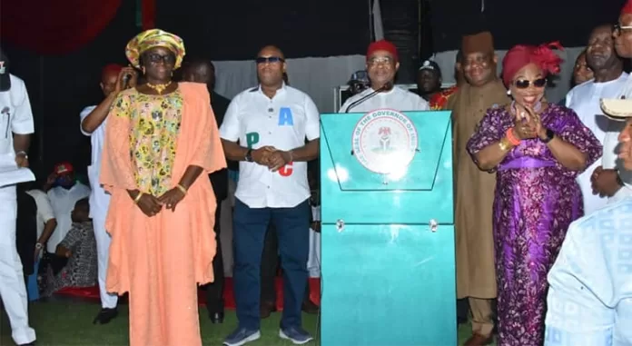 Hope Uzodimma with Deputy - Lady Chinyere Ihuoma Ekomaru