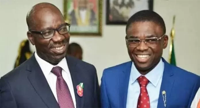 Philip Shuaibu and Godwin Obaseki
