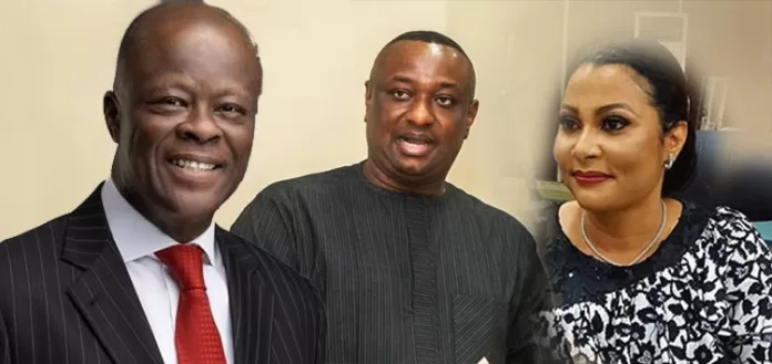 Wale Edun and Festus Keyamo and Doris Wale Edun