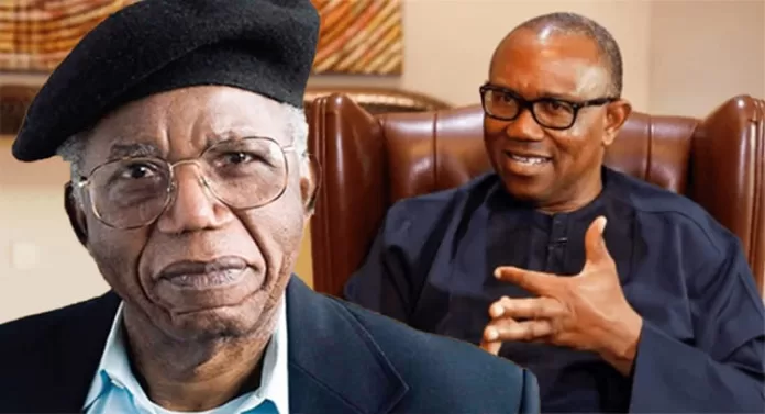 Chinua Achebe and Peter Obi Chinua Achebe and Peter Obi
