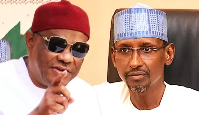 Nyesom Wike and Mohammed Bello