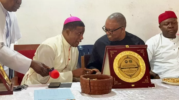 Peter Obi in Nsukka