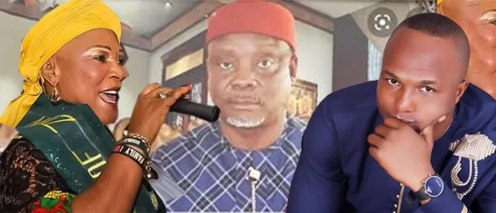 Ray Emeana and Collins Opurozor and Maria Mbakwe