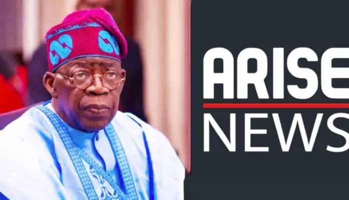 Bola Tinubu and Arise TV