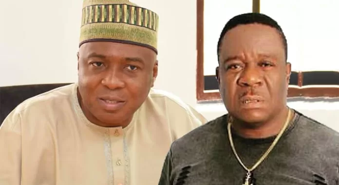 Bukola Saraki and John Okafor