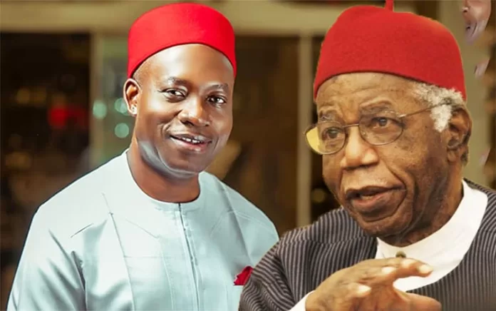 Chinua Achebe and Charles Soludo Chinua Achebe and Charles Soludo