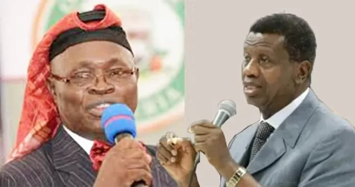 Ishaq Akintola and Pastor Enoch Adeboye