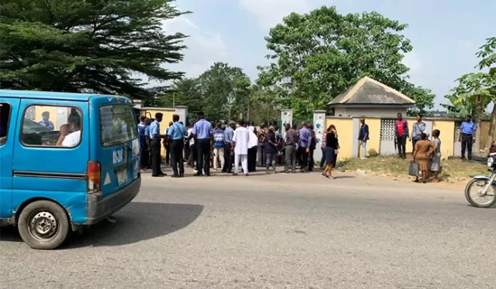Osun Judiciary Workers on Strike