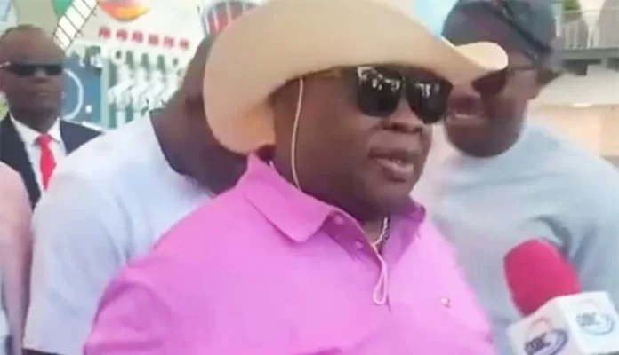 Ademola Adeleke has arrived in Nigeria Ademola Adeleke has arrived in Nigeria