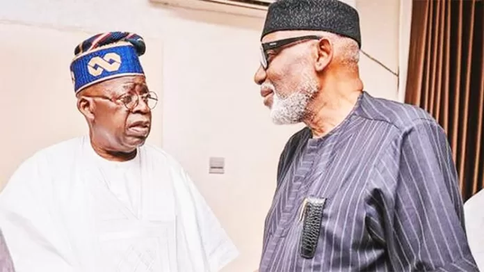 Bola Tinubu and Rotimi Akeredolu2