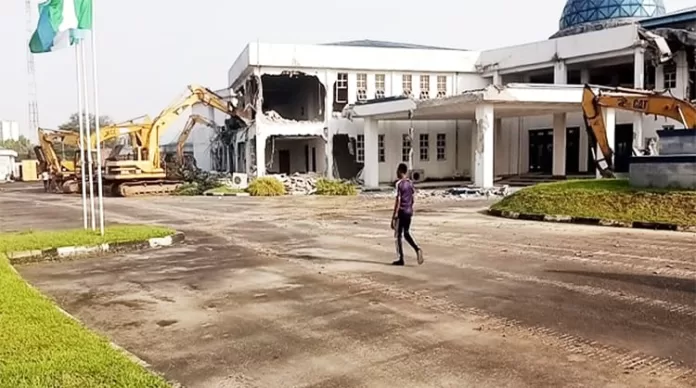Demolition of Rivers Assembly Complex Demolition of Rivers Assembly Complex