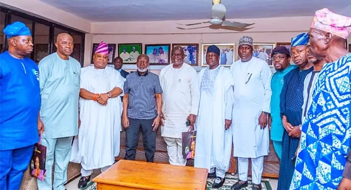 Ademola Adeleke and Osun Top Elders
