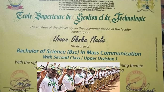Certificates From Togo