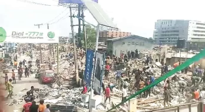 Demolishes POWA Complex in Ikeja