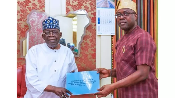 President Bola Tinubu and Seyi Makinde