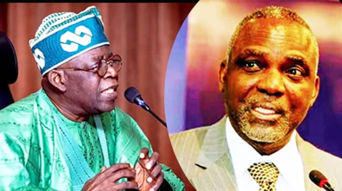 Bola Tinubu and Bath Nnaji