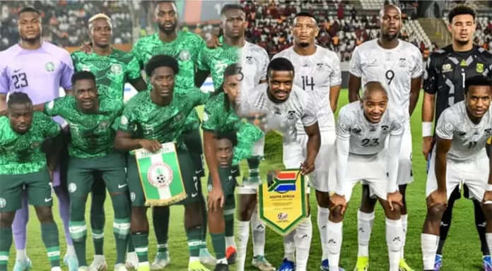 Super Eagles vs Bafana Bafana