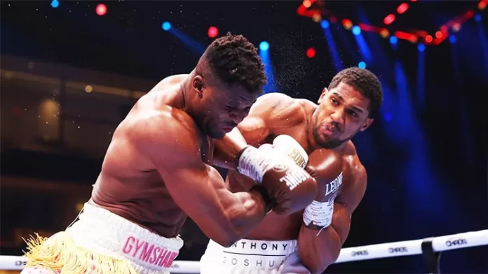 Francis Ngannou and Anthony Joshua