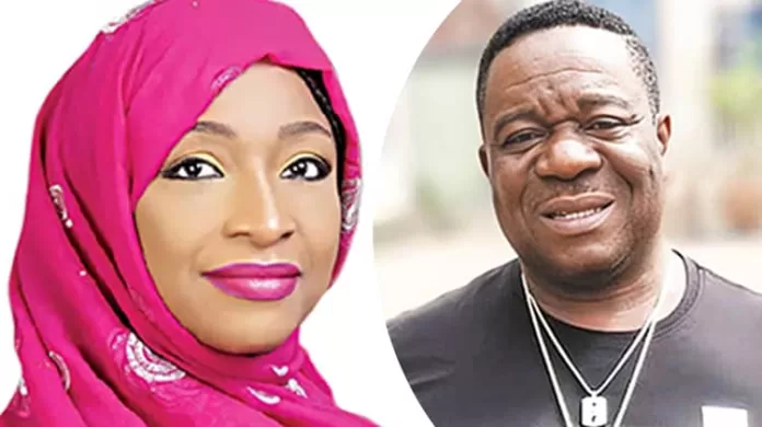 Hannatu Musawa and John Okafor