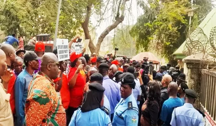 NLC at Labour Party Secretariat